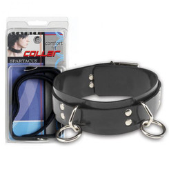 The Leather Collar Comfort Fit 1.5 Inches Sex Toy For Sale