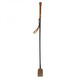 Ouch Pain Unique Italian Leather Riding Crop - Brown Distressed Leat by Shots America LLC