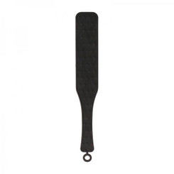 Ouch! Silicone Paddle - Black Sex Toy