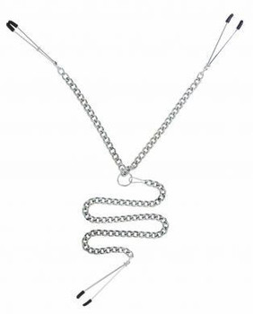 Tweezer Y Clamp Set Nipple And Clit Clamps by Spartacus