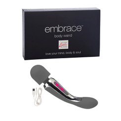 The Embrace Body Wand Massager Vibrator Grey Sex Toy For Sale