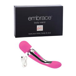 The Embrace Body Wand Massager Vibrator Pink Sex Toy For Sale