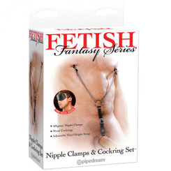 Fetish Fantasy Nipple Clamps & Cockring Set Best Sex Toys