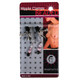 Beaded Nipple Clamps Adjustable Rubber Tipped With Pink Beads by Spartacus