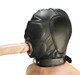 Leather Padded Hood With Mouth Hole Medium/Large by XR Brands - Product SKU CNVXR -AC332 -ML