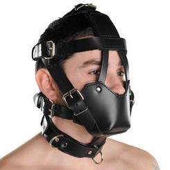 Strict Leather Padded Muzzle Adult Sex Toy
