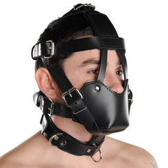 Strict Leather Padded Muzzle by XR Brands
