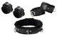 Fur Lined Leather Bondage Essentials Kit by XR Brands - view 4
