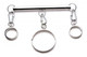 Stainless Steel Yoke With Collar And Cuffs by XR Brands - Product SKU CNVXR -AF525