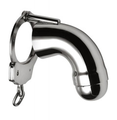 Stainless Steel Chastity Penis Cuff by XR Brands