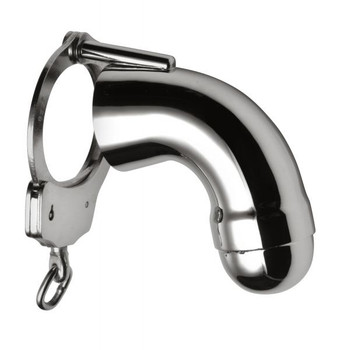 Stainless Steel Chastity Penis Cuff by XR Brands