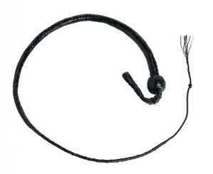 3 Foot Snake Whip 12 Plait Black by XR Brands