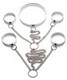 5 Piece Stainless Steel Shackle Set Large by XR Brands - view 3