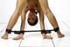 Locking Wrist And Ankle Spreader Bar Black by XR Brands - Product SKU CNVXR -AA831