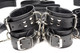 Leather Bed Restraint Kit Black by XR Brands - view 3