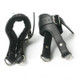 Strict Leather Fleece Lined Suspension Cuffs Black by XR Brands - Product SKU CNVXR -LE530