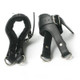 Strict Leather Fleece Lined Suspension Cuffs Black by XR Brands - view 2
