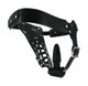 The Net Leather Male Chastity Belt With Anal Plug Harness by XR Brands - view 2