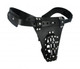 XR Brands The Net Leather Male Chastity Belt With Anal Plug Harness - Product SKU CNVXR-AC684