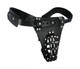 The Net Leather Male Chastity Belt With Anal Plug Harness by XR Brands - view 3