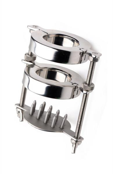 Buy Stainless Steel Spiked CBT Ball Stretcher And Crusher Best Sex Toys
