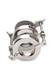 Stainless Steel Spiked CBT Testicle Stretcher And Crusher by XR Brands - view 3
