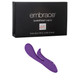 California Exotic Novelties Embrace Sweetheart Wand Purple Vibrator - Product SKU SE461250