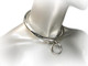Ladies Rolled Steel Collar With Ring by XR Brands