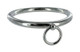 Ladies Rolled Steel Collar With Ring by XR Brands - view 2
