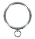 XR Brands Ladies Rolled Steel Collar With Ring - Product SKU CNVXR-AC515