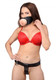 Vagina Face Female Orgasm Denial Chastity Kit by XR Brands