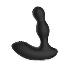 Electroshock E-Stimulation Vibrating Prostate Massager Black Adult Toy