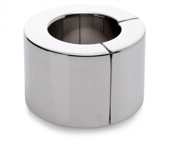 Magnetic Stainless Steel Testicle Stretcher 40mm by XR Brands