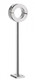 Locking Mounted CBT Scrotum Cuff With Bar by XR Brands - view 4