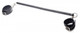 Leather Wrapped Spreader Bar With Cuffs Black by XR Brands - view 4