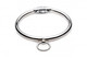 Stainless Steel Combination Lock Slave Collar by XR Brands - Product SKU CNVXR -AF644
