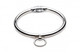Stainless Steel Combination Lock Slave Collar by XR Brands - view 2