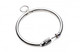 XR Brands Stainless Steel Combination Lock Slave Collar - Product SKU CNVXR-AF644