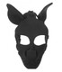 Neoprene Dog Hood With Removable Muzzle Black by XR Brands - view 2