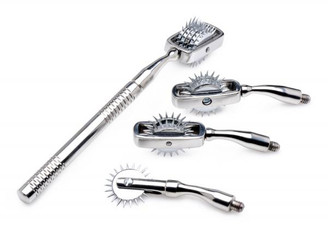 Deluxe Wartenberg Wheel Set With Travel Case by XR Brands