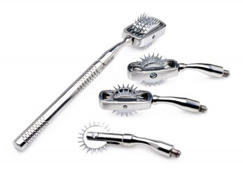 Deluxe Wartenberg Wheel Set With Travel Case by XR Brands