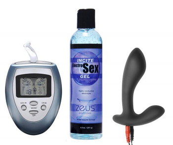 Electrify Your Prostate Silicone Estim Kit by XR Brands