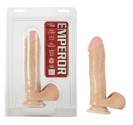 Emperor 8 inch Dildo - Beige by California Exotic Novelties