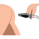 Anal Amplifiier Silicone Estim Plug Black by XR Brands - view 3