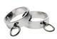 Chrome Slave Bracelets S/M by XR Brands - view 3