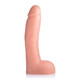 Lovebotz 10 Inches Cock Lock Dildo With Balls Beige Best Sex Toy