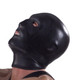 Black Hood With Eye, Mouth And Nose Holes by XR Brands