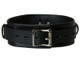 Strict Leather Deluxe Locking Collar Black by XR Brands - view 2