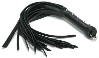 Strict Leather Beginner Flogger Black by XR Brands