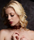 Strict Leather Burgundy Locking Collar by XR Brands